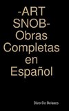 ART SNOB- Obras Completas en Español