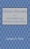 Census Records for Latin America and the Hispanic United States