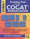 Practice Test for the CogAT Kindergarten Form 7  Level 5/6