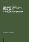 German: Syntactic Problems - Problematic Syntax