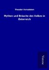 Mythen und Bräuche des Volkes in Österreich