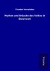 Mythen und Bräuche des Volkes in Österreich