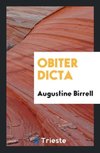 Obiter Dicta