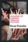 Glimpses of Modern German Culture