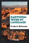 Darwinism Tested by Language