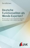 Deutsche Funktionseliten als Wende-Experten?