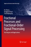 Fractional Processes and Fractional-Order Signal Processing