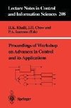 Proceedings of Workshop on Advances in Control and its Applications