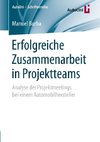 Erfolgreiche Zusammenarbeit in Projektteams