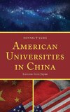 American Universities in China