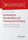 Hocheskalierte Elternkonflikte nach Trennung und Scheidung