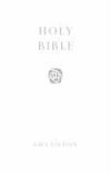 HOLY BIBLE: King James Version (KJV) White Compact Gift Edition