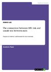 The connection between HIV risk and unsafe sex between men