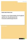 Doppik versus Kameralistik. Ein Vergleich anhand der Bundesanstalt für Finanzdienstleistungsaufsicht