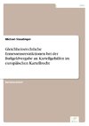 Gleichheitsrechtliche Ermessensrestriktionen bei der Bußgeldvergabe an Kartellgehilfen im europäischen Kartellrecht