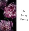 In Loving Memory Funeral Guest Book, Celebration of Life, Wake, Loss, Memorial Service, Condolence Book, Church, Funeral Home, Thoughts and In Memory Guest Book (Hardback)