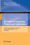 Bio-inspired Computing: Theories and Applications