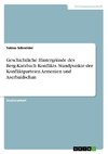 Geschichtliche Hintergründe des Berg-Karabach Konflikts. Standpunkte der Konfliktparteien Armenien und Aserbaidschan