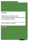 Petrarkismus und Mystik. Eine literaturwissenschaftliche Differenzierung und Gegenüberstellung