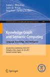 Knowledge Graph and Semantic Computing. Language, Knowledge, and Intelligence