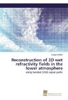 Reconstruction of 3D wet refractivity fields in the lower atmosphere