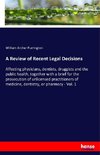 A Review of Recent Legal Decisions