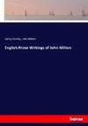 English Prose Writings of John Milton