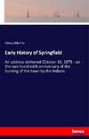 Early History of Springfield