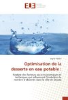 Optimisation de la desserte en eau potable :