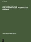 Bibliographie de phonologie romane