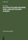 Automatischer Erwerb von linguistischem Wissen