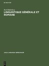 Linguistique générale et romane