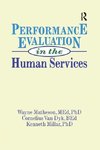 Slavin, S: Performance Evaluation in the Human Services