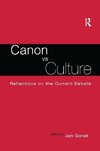 Gorak, J: Canon Vs. Culture