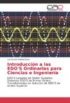 Introducción a las EDO'S Ordinarias para Ciencias e Ingeniería