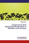 Cooperatives And Agricultural Production: A Member Level Analysis