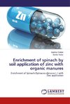 Enrichment of spinach by soil application of zinc with organic manures