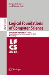 Logical Foundations of Computer Science