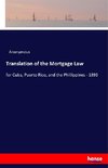 Translation of the Mortgage Law