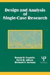 Design and Analysis of Single-Case Research