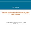 Efficacité de l'exécution des décisions de justice dans le monde