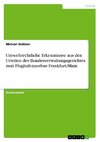 Umweltrechtliche Erkenntnisse aus den Urteilen des Bundesverwaltungsgerichtes zum Flughafenausbau Frankfurt/Main