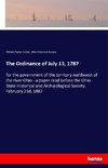 The Ordinance of July 13, 1787