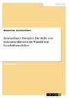 Erneuerbarer Energien. Die Rolle von externen Akteuren im Wandel von Geschäftsmodellen