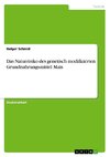 Das Naturrisiko des genetisch modifizierten Grundnahrungsmittel Mais