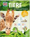 Rätseln und Stickern: Tiere