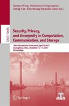 Security, Privacy, and Anonymity in Computation, Communication, and Storage