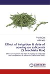 Effect of irrigation & date of sowing on salicornia (S.brachiata Rox)