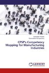 CPSP's Competency Mapping for Manufacturing Industries