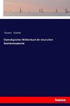 Etymologisches Wörterbuch der deutschen Seemannssprache